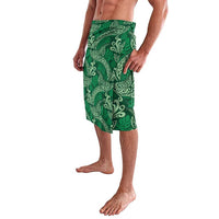 Forest Green Monstera Lavalava Polynesian Tribal Pattern - Polynesian Pride