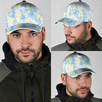 Anthurium Plumeria Lei Pastel Classic Cap Blue Hawaiian Splendid Palaka