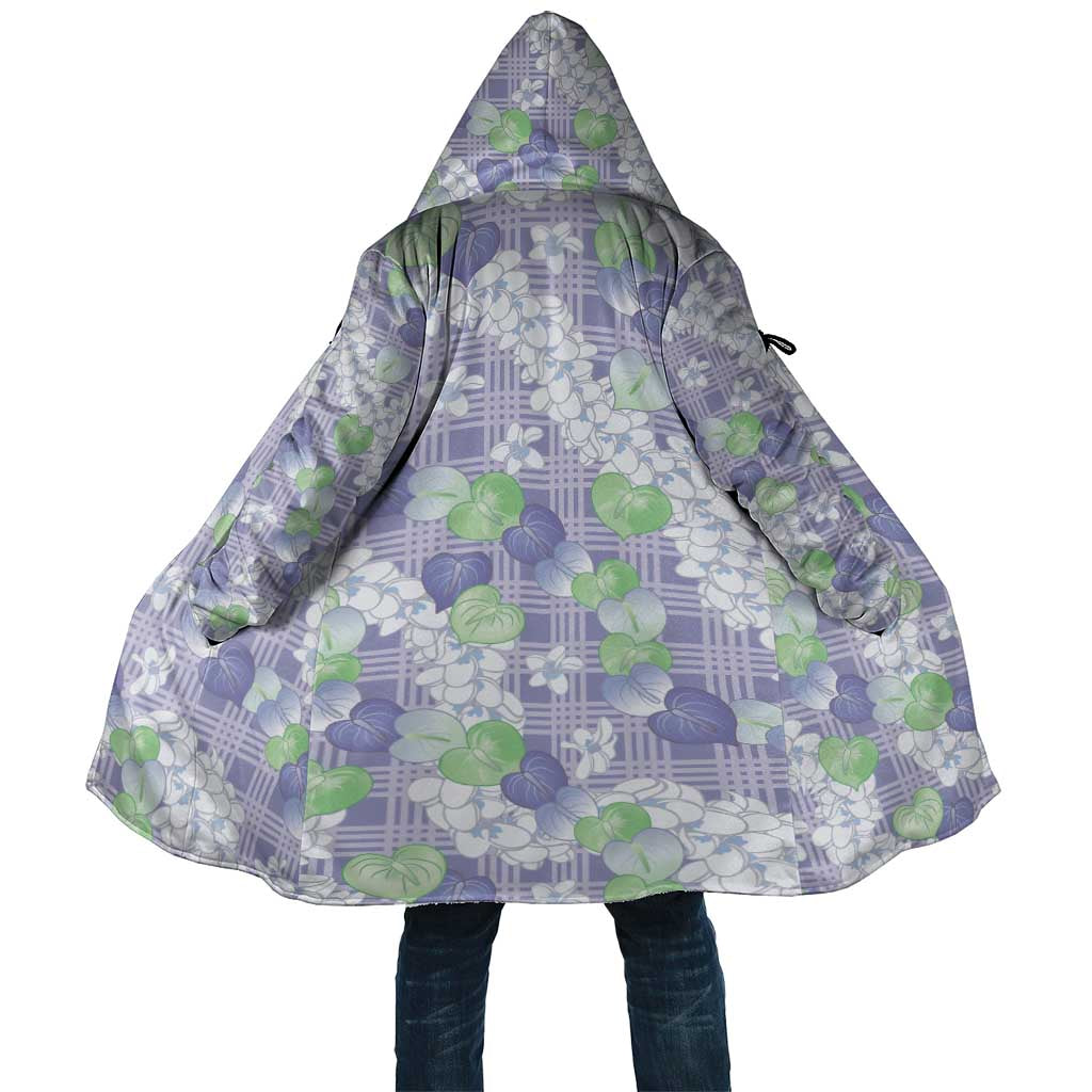 Anthurium Plumeria Lei Pastel Cloak Purple Hawaiian Splendid Palaka