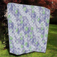 Anthurium Plumeria Lei Pastel Quilt Purple Hawaiian Splendid Palaka