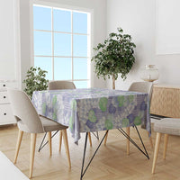 Anthurium Plumeria Lei Pastel Tablecloth Purple Hawaiian Splendid Palaka