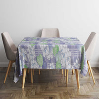 Anthurium Plumeria Lei Pastel Tablecloth Purple Hawaiian Splendid Palaka
