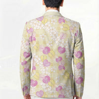 Anthurium Plumeria Lei Pastel Blazer Yellow Hawaiian Splendid Palaka