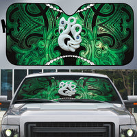 Maori Matariki Manaia Kakariki Auto Sun Shade Maori Kowhaiwhai Pattern Galaxy