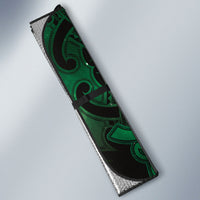 Maori Matariki Manaia Kakariki Auto Sun Shade Maori Kowhaiwhai Pattern Galaxy