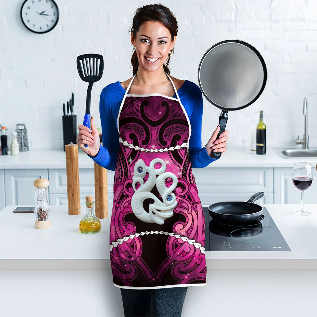 Maori Matariki Manaia Mawhero Apron Maori Kowhaiwhai Pattern Galaxy