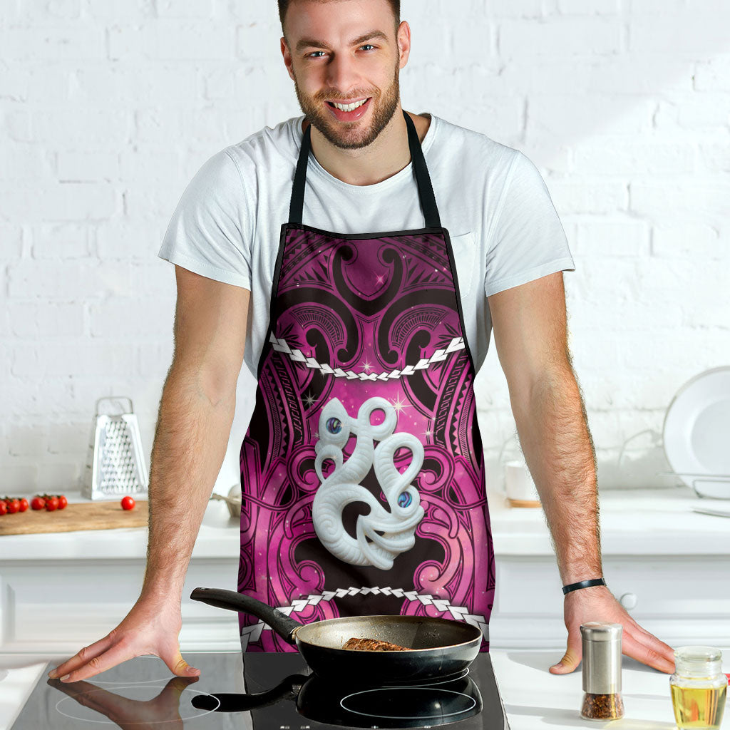 Maori Matariki Manaia Mawhero Apron Maori Kowhaiwhai Pattern Galaxy