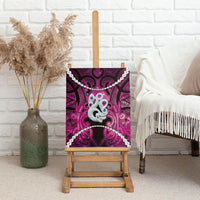 Maori Matariki Manaia Mawhero Canvas Wall Art Maori Kowhaiwhai Pattern Galaxy