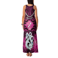 Personalised Maori Matariki Manaia Mawhero Family Matching Tank Maxi Dress and Hawaiian Shirt Maori Kowhaiwhai Pattern Galaxy LT01 - Polynesian Pride