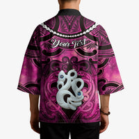 Personalised Maori Matariki Manaia Mawhero Kimono Maori Kowhaiwhai Pattern Galaxy