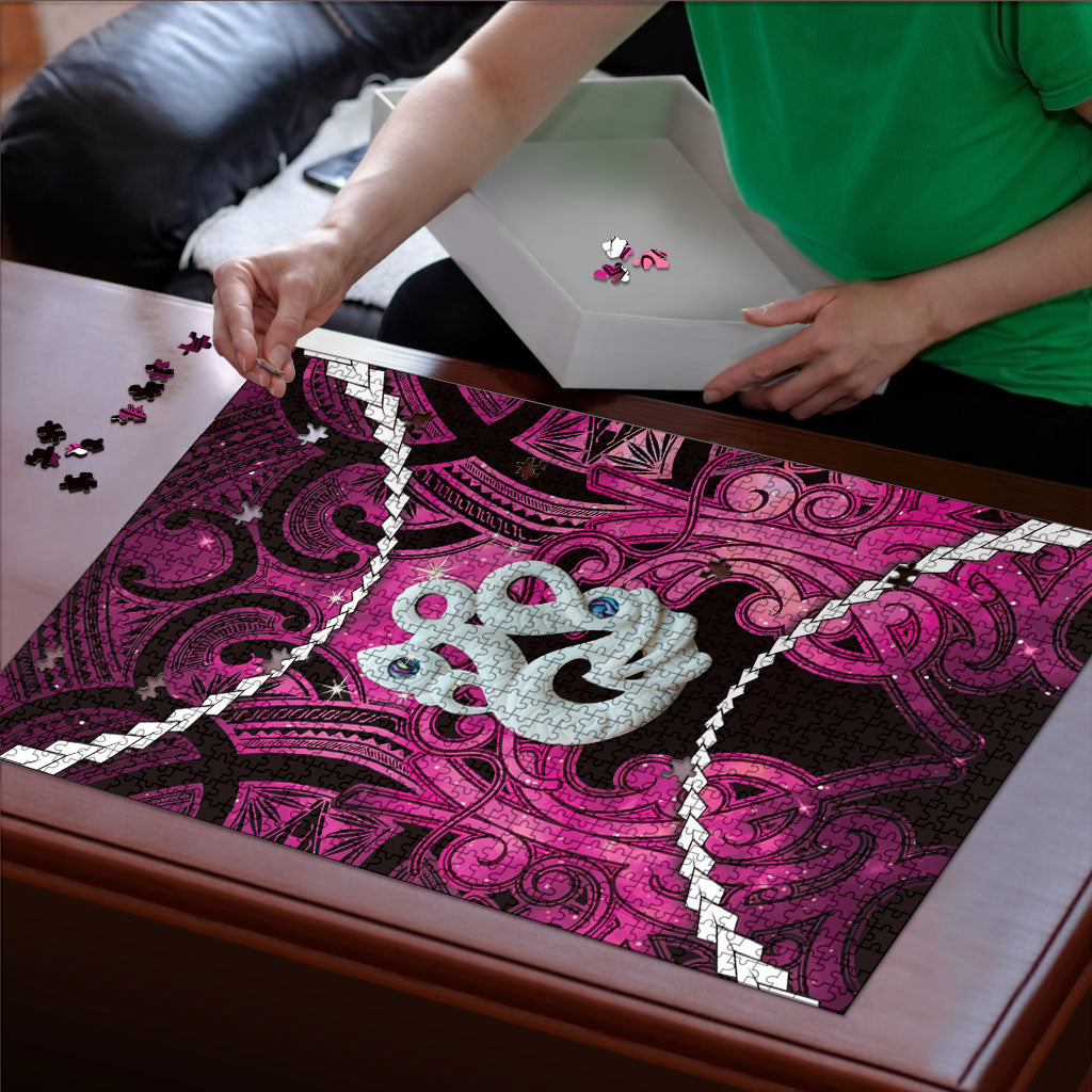 Maori Matariki Manaia Mawhero Puzzle Maori Kowhaiwhai Pattern Galaxy