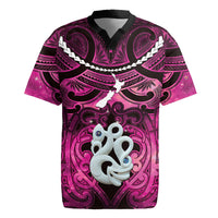 Personalised Maori Matariki Manaia Mawhero Rugby Jersey Maori Kowhaiwhai Pattern Galaxy