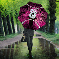 Maori Matariki Manaia Mawhero Umbrella Maori Kowhaiwhai Pattern Galaxy LT01 - Polynesian Pride