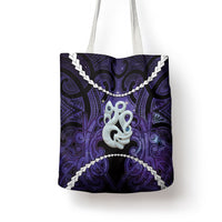 Maori Matariki Manaia Waiporoporo Tote Bag Maori Kowhaiwhai Pattern Galaxy LT01 - Polynesian Pride