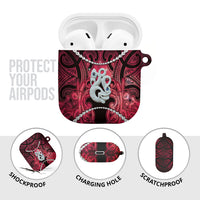 Maori Matariki Manaia Whero AirPods Case Maori Kowhaiwhai Pattern Galaxy