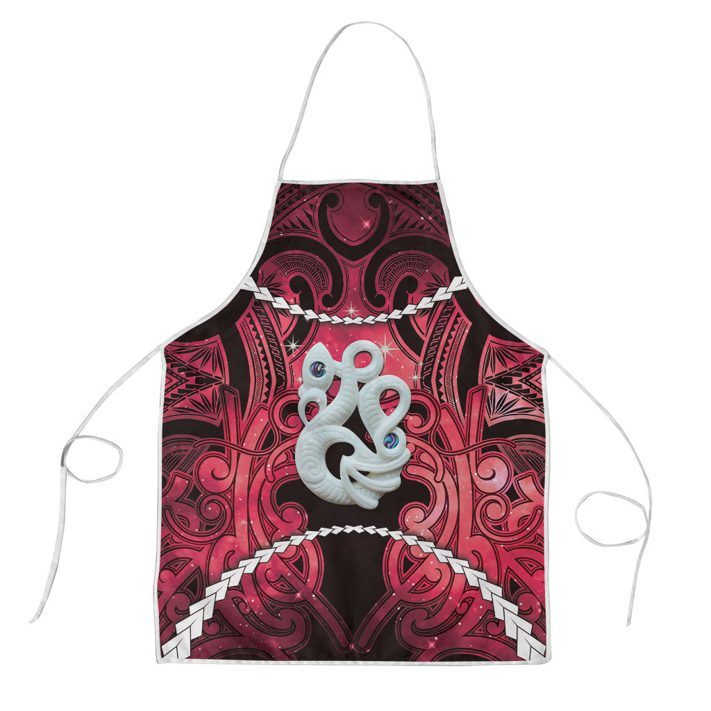 Maori Matariki Manaia Whero Apron Maori Kowhaiwhai Pattern Galaxy