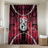 Maori Matariki Manaia Whero Bathroom Set Maori Kowhaiwhai Pattern Galaxy