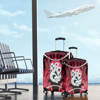 Maori Matariki Manaia Whero Luggage Cover Maori Kowhaiwhai Pattern Galaxy LT01 - Polynesian Pride