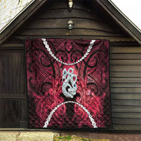 Maori Matariki Manaia Whero Quilt Maori Kowhaiwhai Pattern Galaxy LT01 - Polynesian Pride