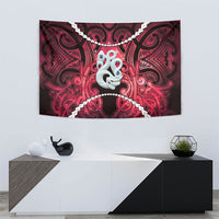 Maori Matariki Manaia Whero Tapestry Maori Kowhaiwhai Pattern Galaxy