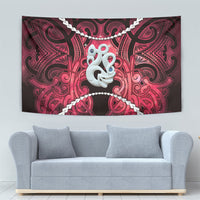Maori Matariki Manaia Whero Tapestry Maori Kowhaiwhai Pattern Galaxy