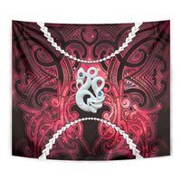 Maori Matariki Manaia Whero Tapestry Maori Kowhaiwhai Pattern Galaxy
