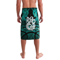 Personalised Maori Matariki Manaia Turquoise Lavalava Maori Kowhaiwhai Pattern Galaxy