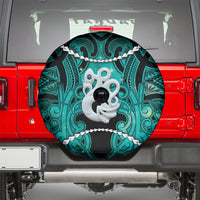 Maori Matariki Manaia Turquoise Spare Tire Cover Maori Kowhaiwhai Pattern Galaxy LT01 - Polynesian Pride