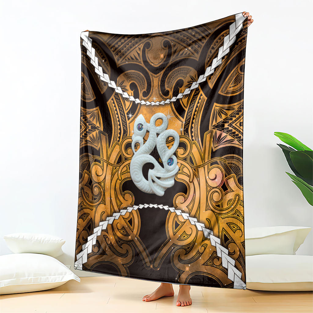 Maori Matariki Manaia Kowhai Blanket Maori Kowhaiwhai Pattern Galaxy