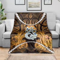 Maori Matariki Manaia Kowhai Blanket Maori Kowhaiwhai Pattern Galaxy