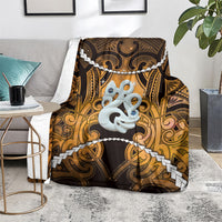 Maori Matariki Manaia Kowhai Blanket Maori Kowhaiwhai Pattern Galaxy