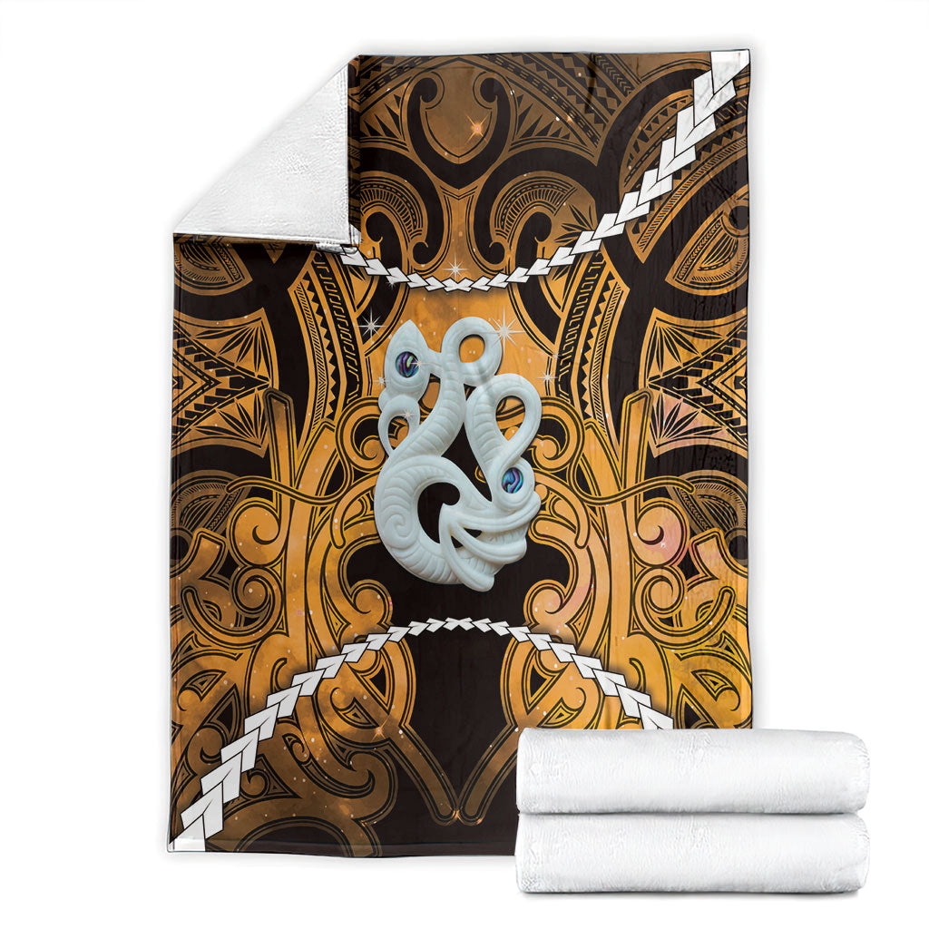 Maori Matariki Manaia Kowhai Blanket Maori Kowhaiwhai Pattern Galaxy