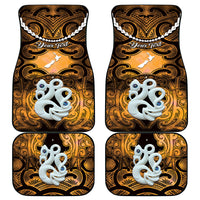 Personalised Maori Matariki Manaia Kowhai Car Mats Maori Kowhaiwhai Pattern Galaxy LT01 - Polynesian Pride