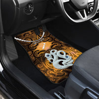 Personalised Maori Matariki Manaia Kowhai Car Mats Maori Kowhaiwhai Pattern Galaxy LT01 - Polynesian Pride
