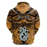 Personalised Maori Matariki Manaia Kowhai Hoodie Maori Kowhaiwhai Pattern Galaxy