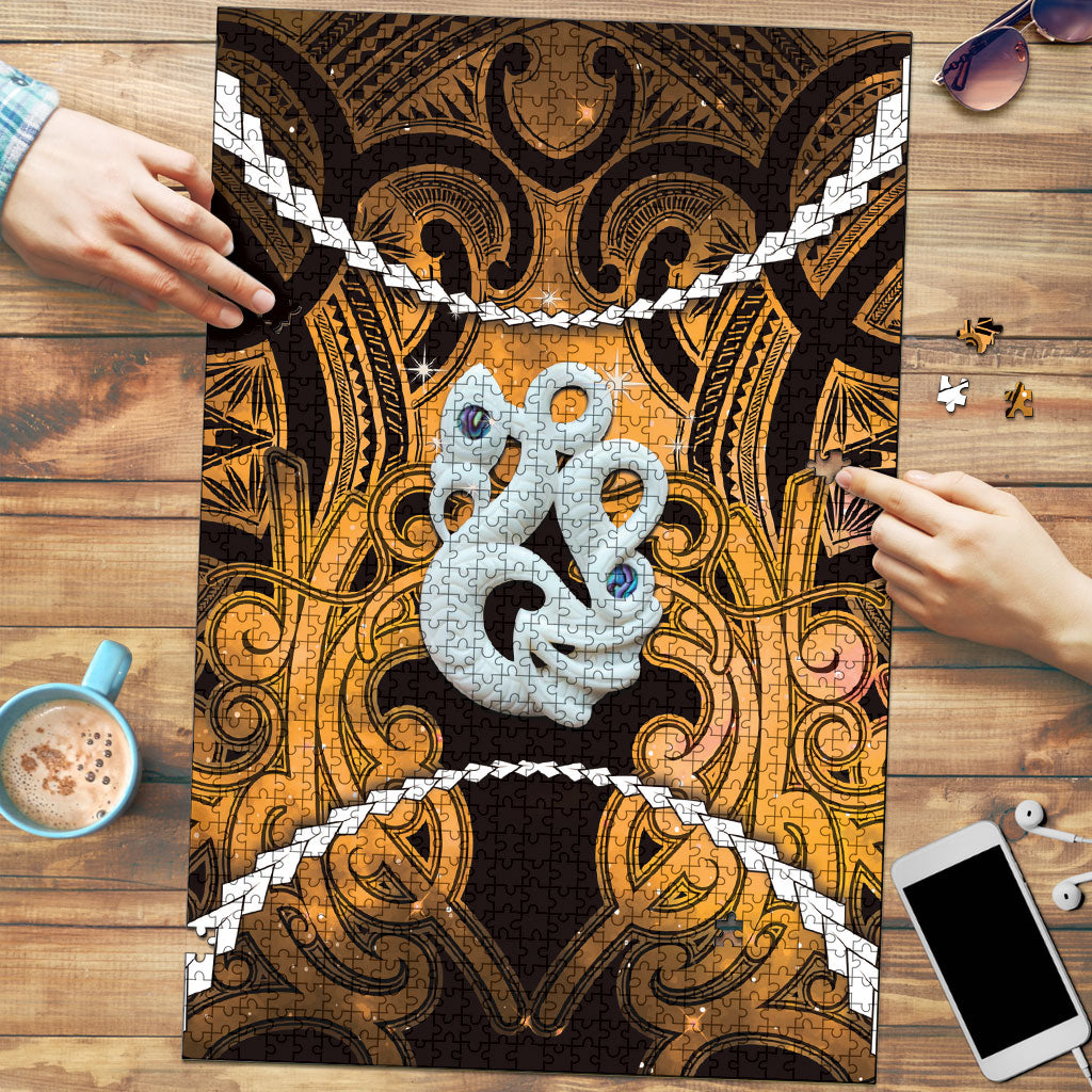 Maori Matariki Manaia Kowhai Puzzle Maori Kowhaiwhai Pattern Galaxy