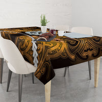 Maori Matariki Manaia Kowhai Tablecloth Maori Kowhaiwhai Pattern Galaxy