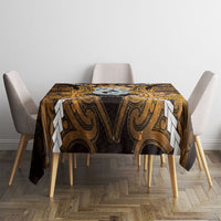 Maori Matariki Manaia Kowhai Tablecloth Maori Kowhaiwhai Pattern Galaxy