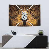 Maori Matariki Manaia Kowhai Tapestry Maori Kowhaiwhai Pattern Galaxy