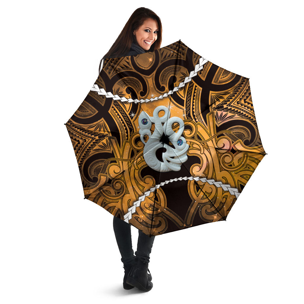 Maori Matariki Manaia Kowhai Umbrella Maori Kowhaiwhai Pattern Galaxy