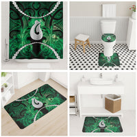 Maori Matariki Hei Matau Kakariki Bathroom Set Maori Kowhaiwhai Pattern Galaxy