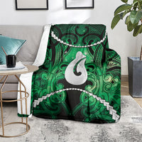 Maori Matariki Hei Matau Kakariki Blanket Maori Kowhaiwhai Pattern Galaxy