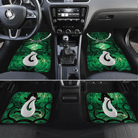Personalised Maori Matariki Hei Matau Kakariki Car Mats Maori Kowhaiwhai Pattern Galaxy
