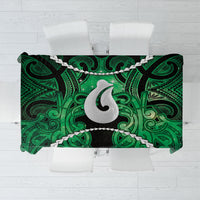 Maori Matariki Hei Matau Kakariki Tablecloth Maori Kowhaiwhai Pattern Galaxy