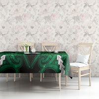 Maori Matariki Hei Matau Kakariki Tablecloth Maori Kowhaiwhai Pattern Galaxy