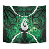 Maori Matariki Hei Matau Kakariki Tapestry Maori Kowhaiwhai Pattern Galaxy