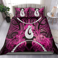Maori Matariki Hei Matau Mawhero Bedding Set Maori Kowhaiwhai Pattern Galaxy
