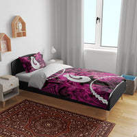 Maori Matariki Hei Matau Mawhero Bedding Set Maori Kowhaiwhai Pattern Galaxy