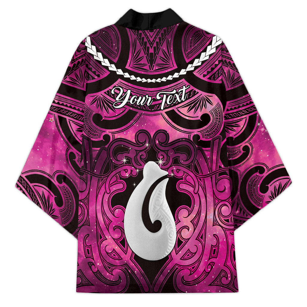 Personalised Maori Matariki Hei Matau Mawhero Kimono Maori Kowhaiwhai Pattern Galaxy LT01 - Polynesian Pride