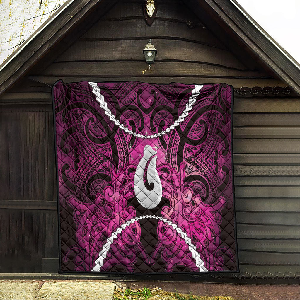 Maori Matariki Hei Matau Mawhero Quilt Maori Kowhaiwhai Pattern Galaxy LT01 - Polynesian Pride